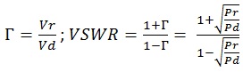 Formule calcolo VSWR
