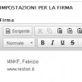 Firma il post